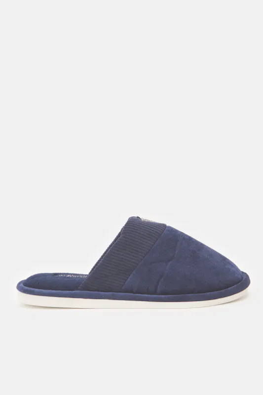 Men Navy Mule Slipper sold by Redtag