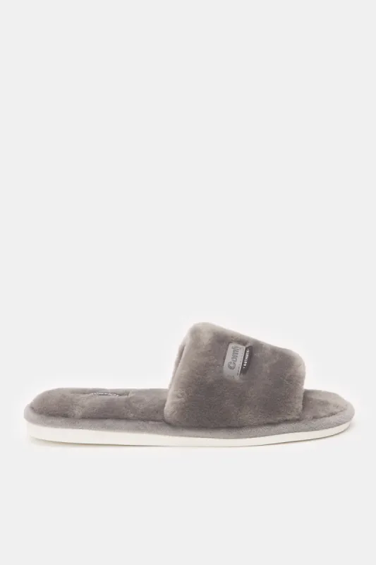 Men Grey Slide Slipper sold by Redtag
