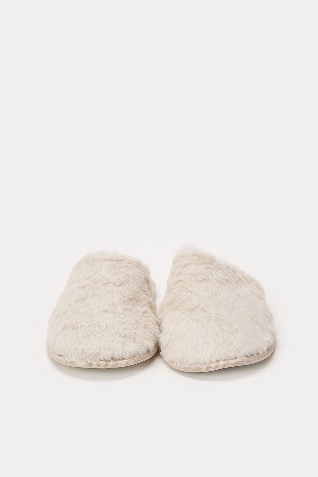 Women Beige Closed Toe Slipper sold by Redtag product image thumbnail 2