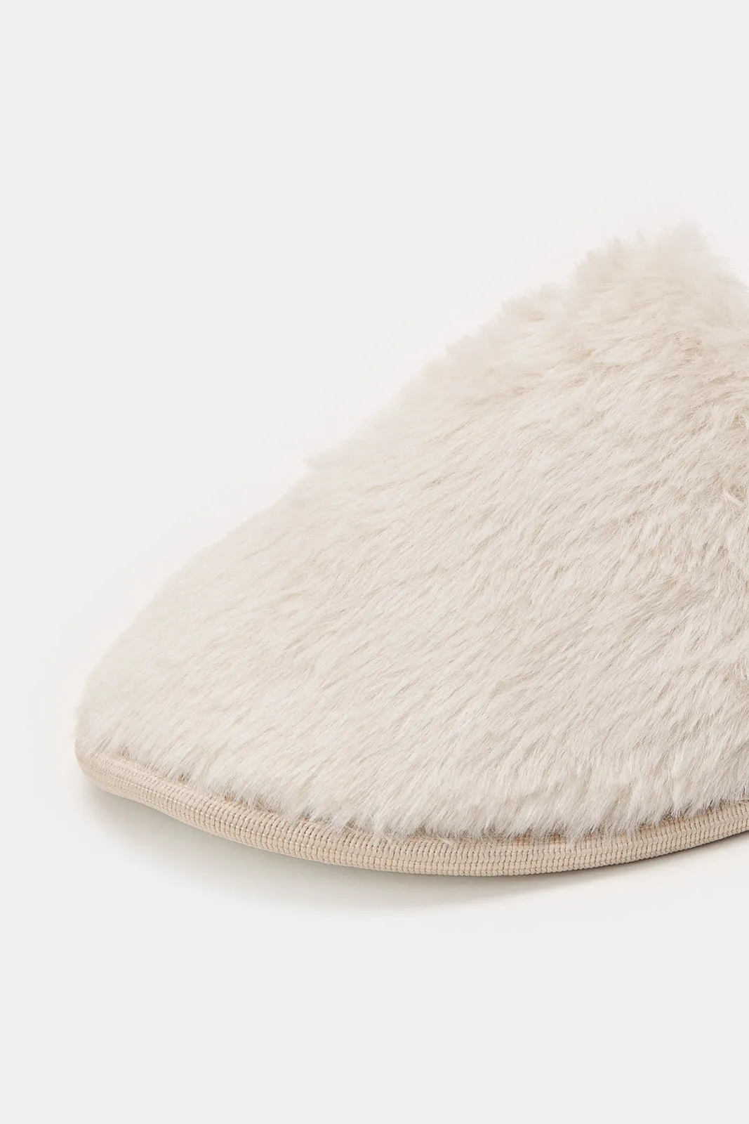 Women Beige Closed Toe Slipper sold by Redtag product image thumbnail 3