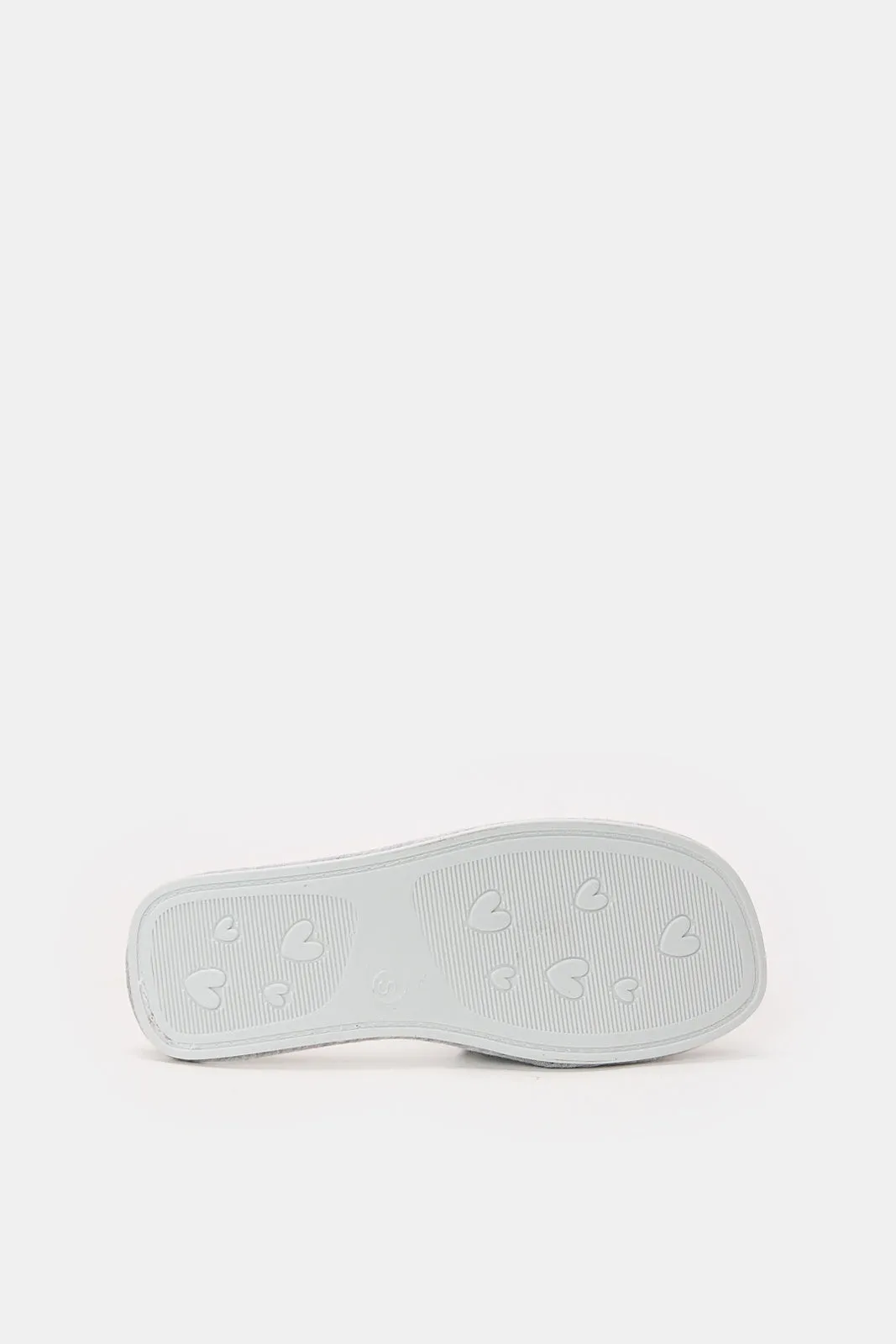 Women Grey And White Stripe Slipper sold by Redtag product image thumbnail 5