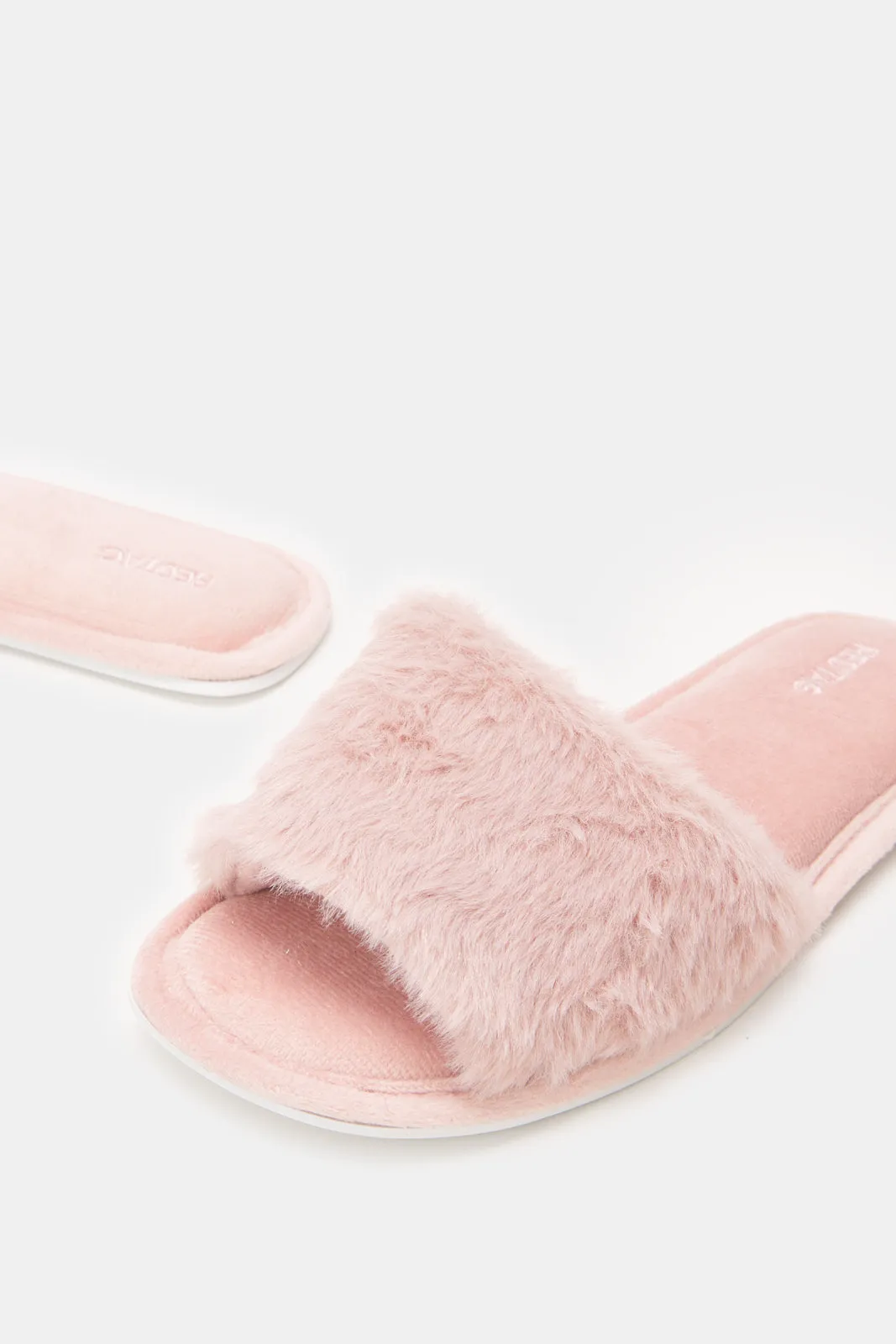 Women Pink Classic Slipper sold by Redtag product image thumbnail 3