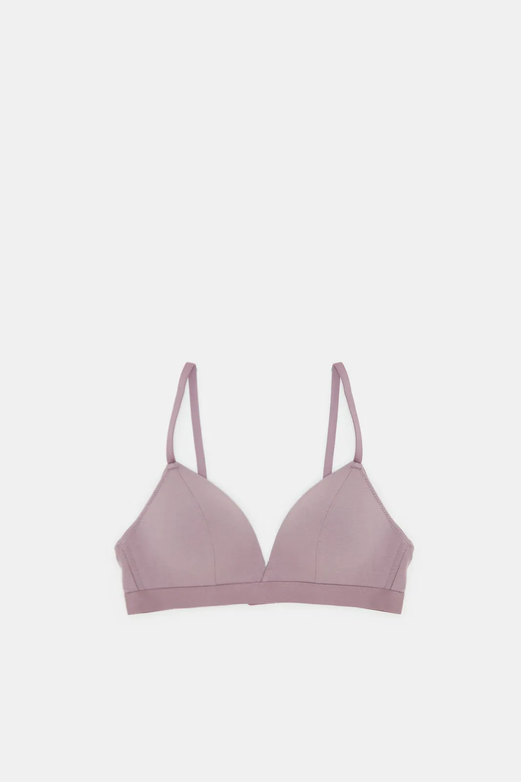 Women Lilac And Ivory Non Wired Bra Set (Pack of 2) sold by Redtag product image thumbnail 3
