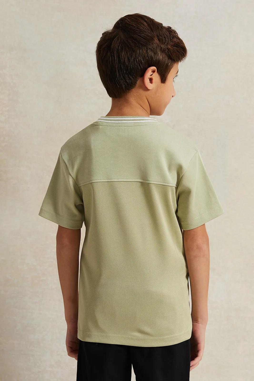 Boys Mint Printed T-Shirt sold by Redtag product image thumbnail 3