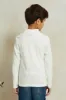 Boys White Embellished T-Shirt sold by Redtag