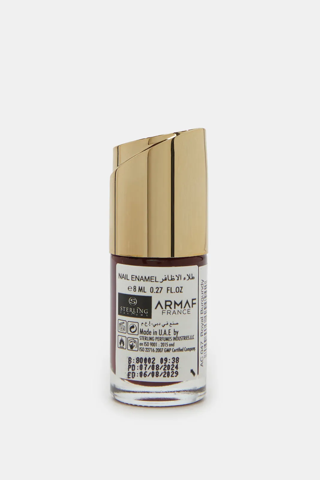 Armaf France Nail Enamel-047 Royal Burgundy sold by Redtag product image thumbnail 4