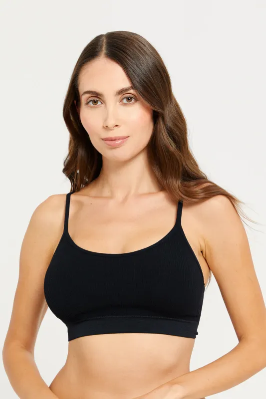 Women Assorted Solid Padded Comfort Bra Set (Pack of 3) sold by Redtag