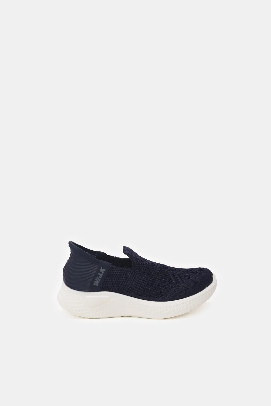 Boys Navy Easy Slip-On Sneakers sold by Redtag