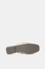 Women Beige Textured Closed Toe Mule sold by Redtag