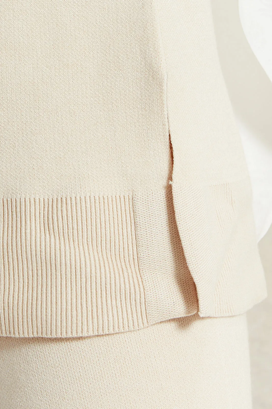 Women Beige Button Detailed Top sold by Redtag product image thumbnail 5