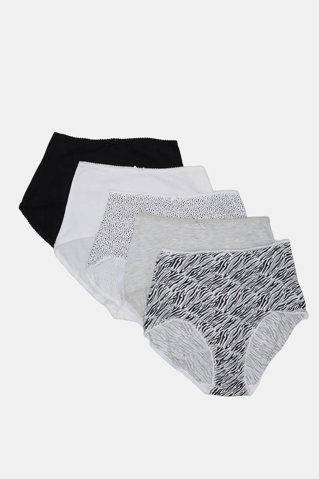 Women Assorted Printed Full Brief Set (Pack of 5) sold by Redtag product image thumbnail 5