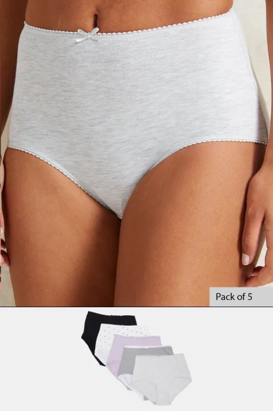Women Assorted Full Brief Set (Pack of 5) sold by Redtag