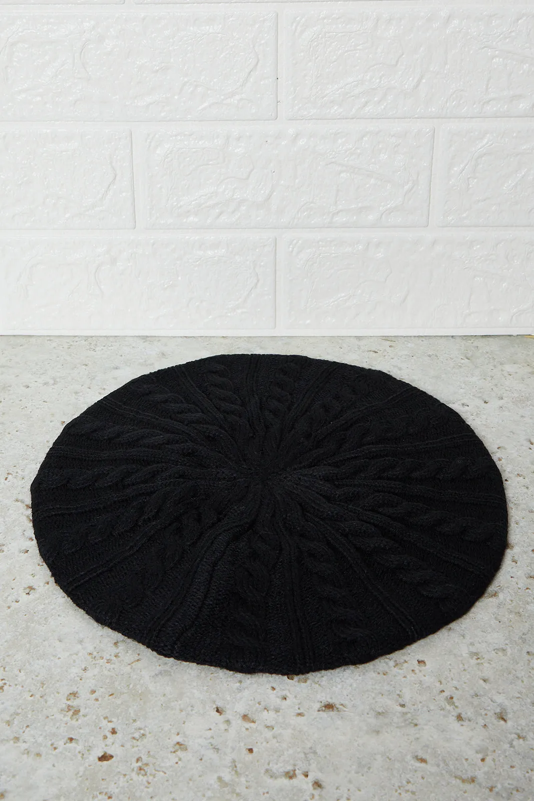 Women Black And Pink Embellished Knitted Cap Set (Pack of 2) sold by Redtag product image thumbnail 2