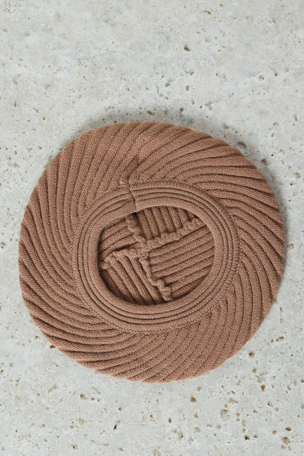 Women Beige Knitted Cap sold by Redtag product image thumbnail 2