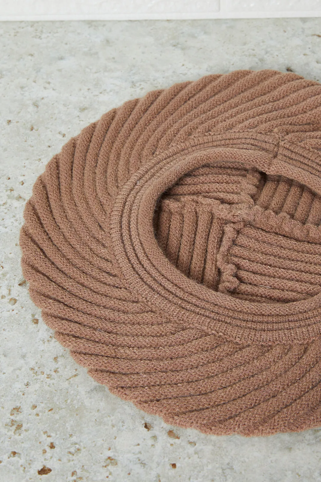 Women Beige Knitted Cap sold by Redtag product image thumbnail 5