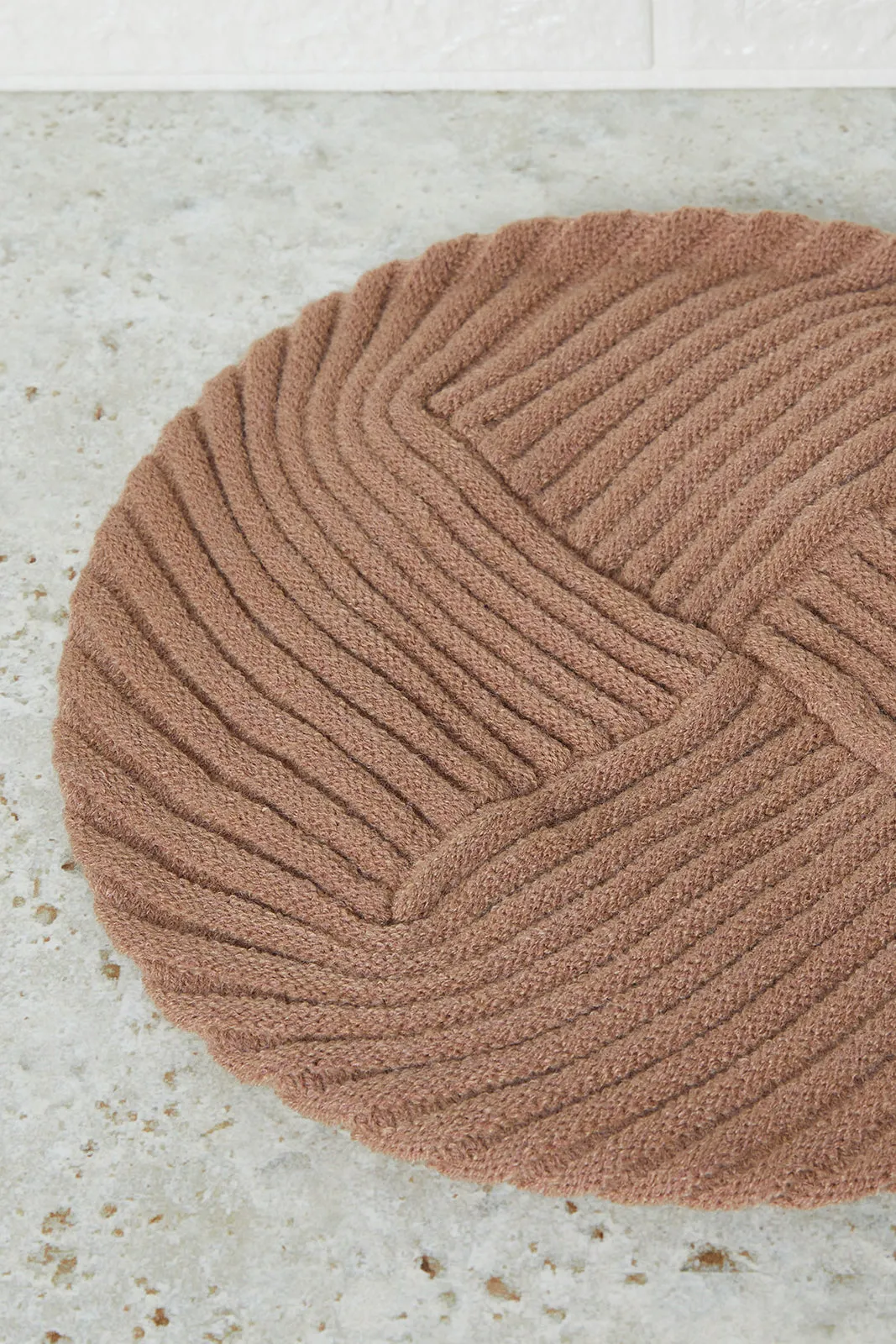 Women Beige Knitted Cap sold by Redtag product image thumbnail 4