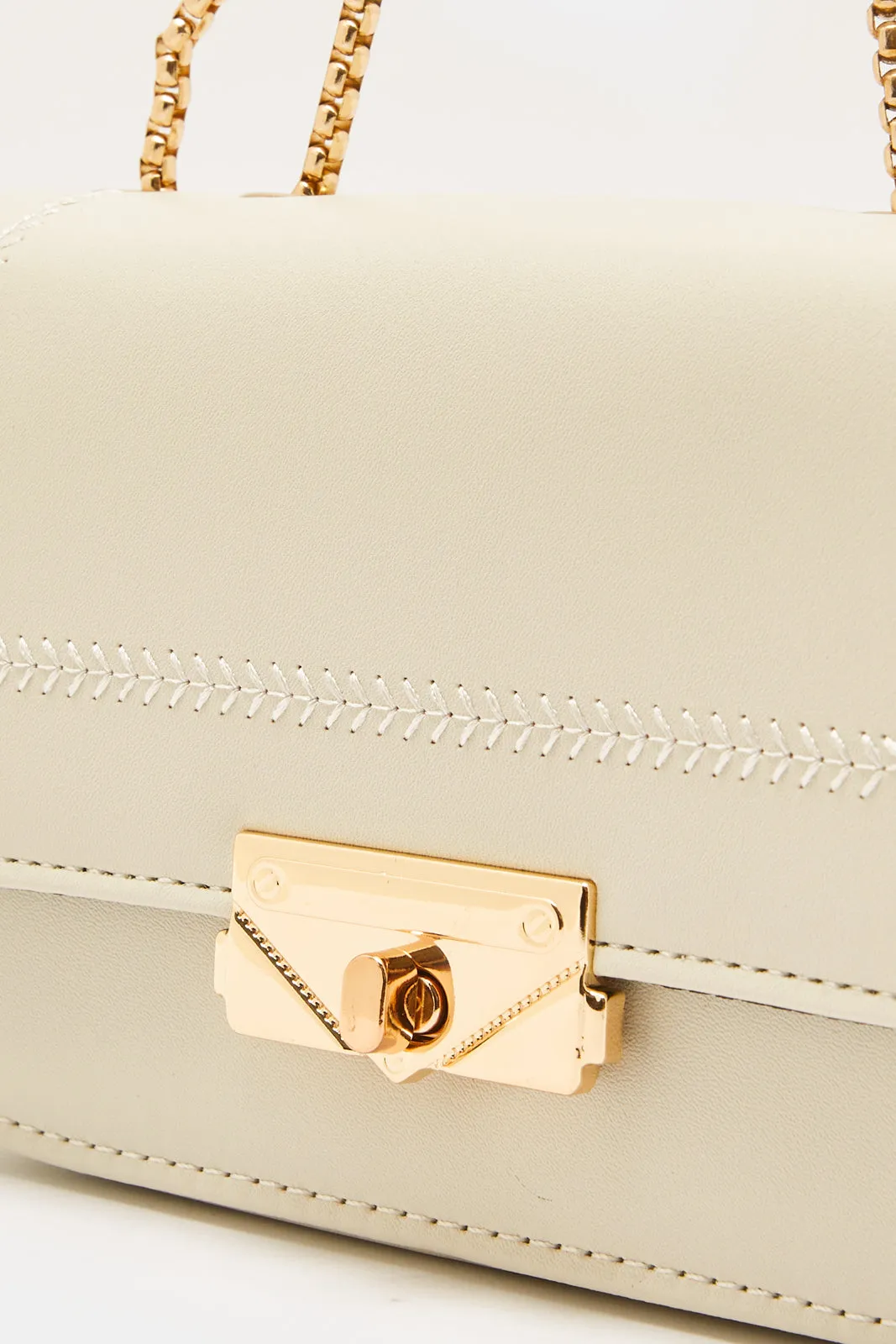 Women White Embellished Handbag sold by Redtag product image thumbnail 3