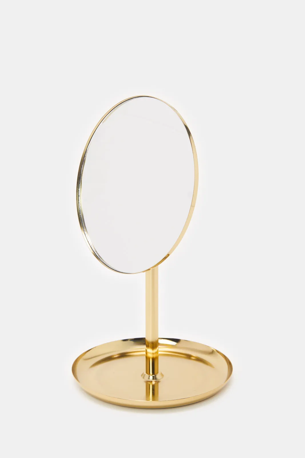 Gold Single Side Mirror With A Tray sold by Redtag product image thumbnail 2