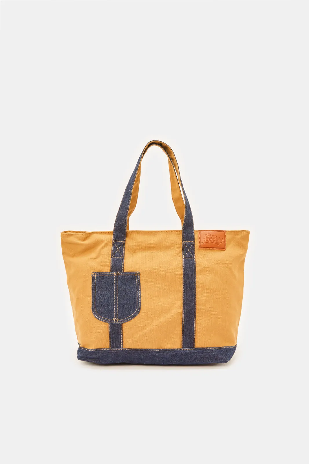 Women Beige Zipper Shopper sold by Redtag product image thumbnail 5