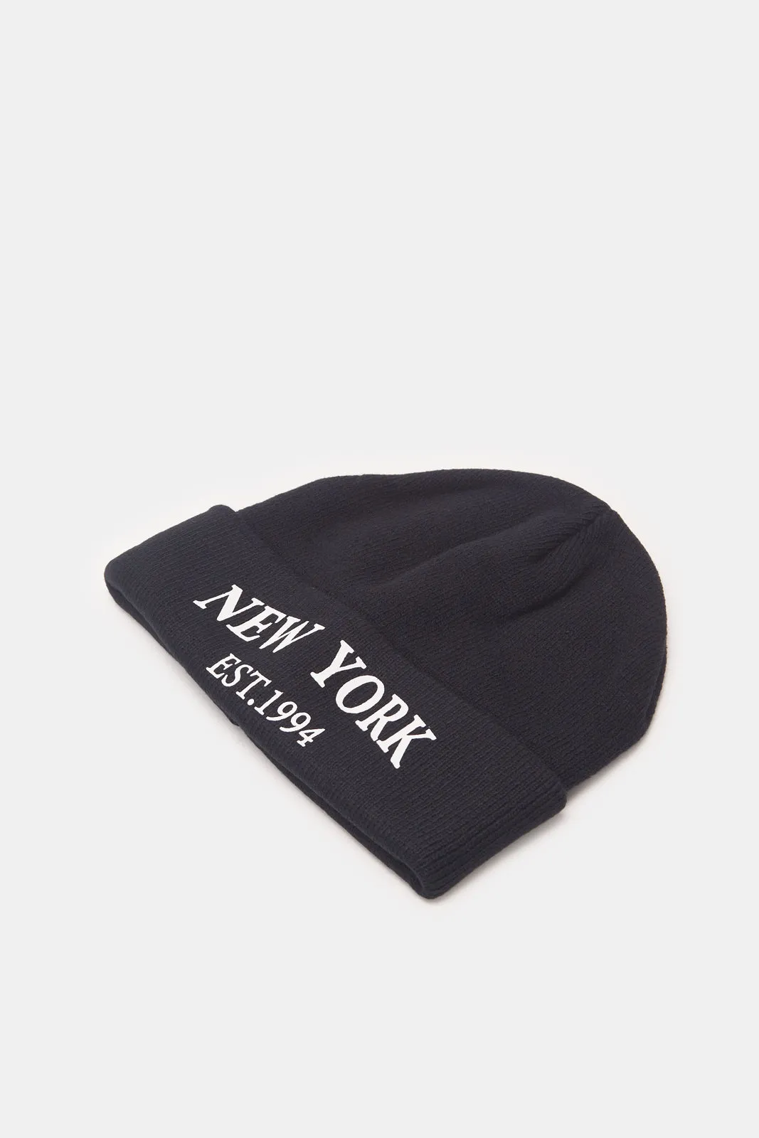 Boys Black And Olive Knitted Cap Set (2 Piece) sold by Redtag product image thumbnail 3