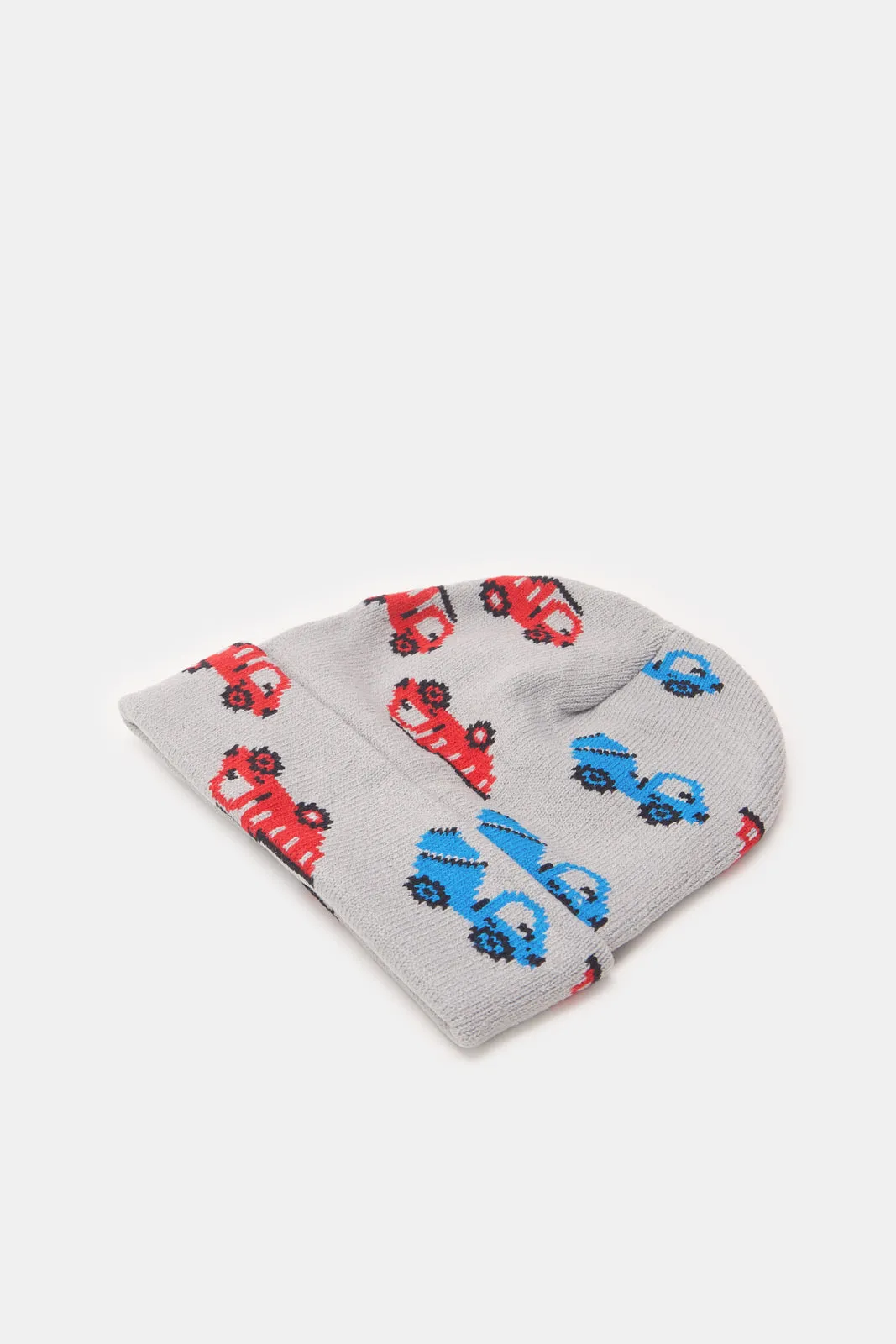 Boys Assorted Knitted Cap Set (3 Piece) sold by Redtag product image thumbnail 2