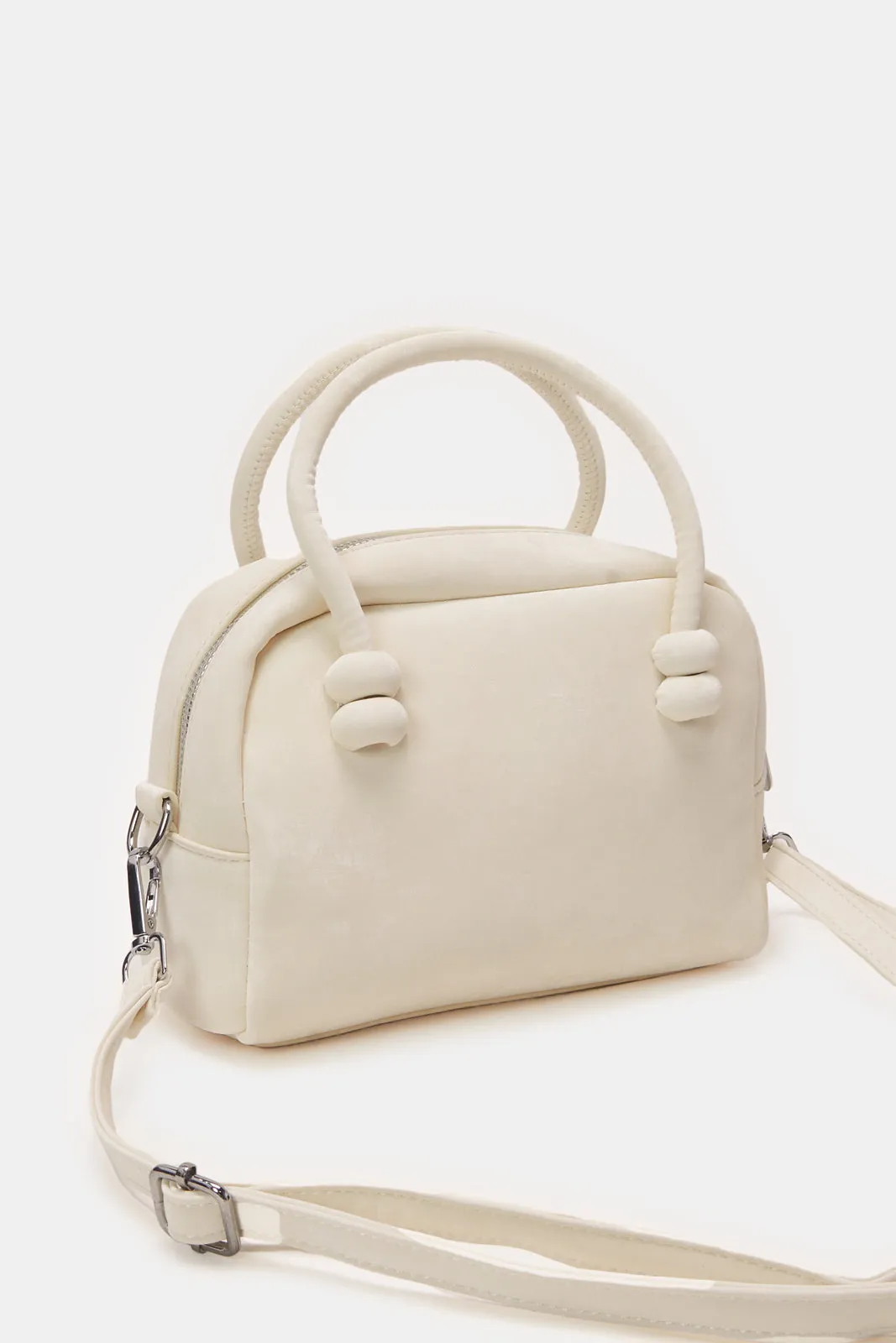 Women White Embellished Handbag sold by Redtag product image thumbnail 2