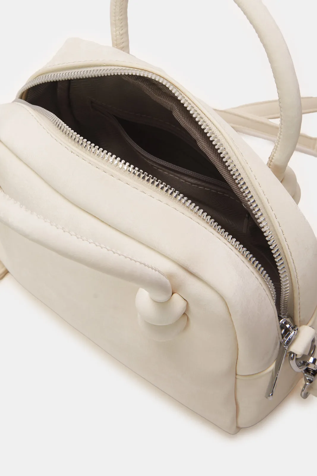 Women White Embellished Handbag sold by Redtag product image thumbnail 4