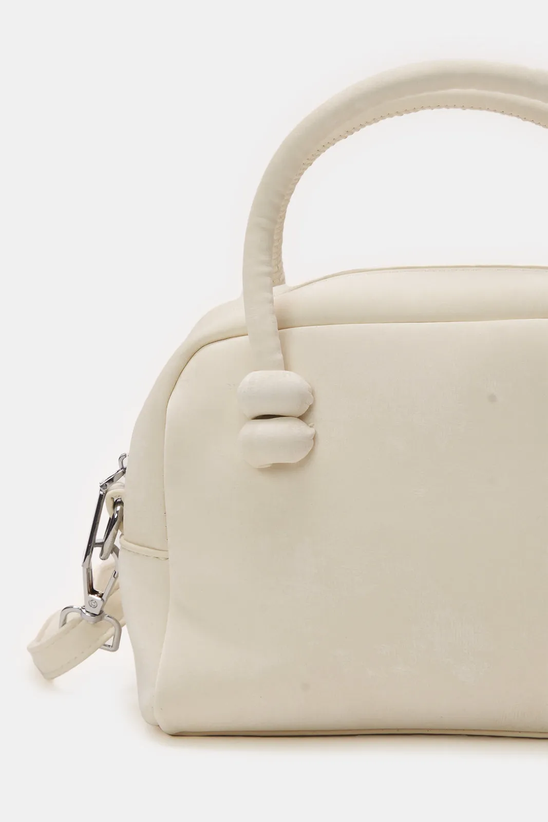 Women White Embellished Handbag sold by Redtag product image thumbnail 3
