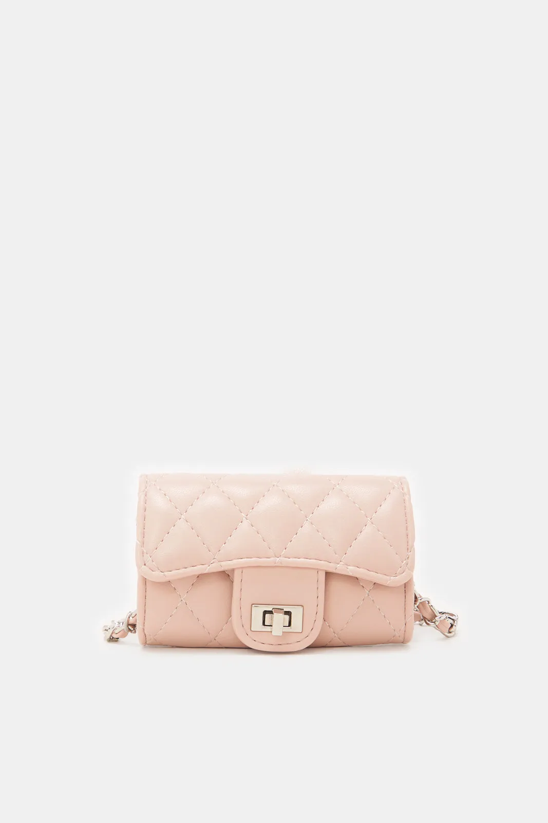 Women Pink Textured Handbag sold by Redtag