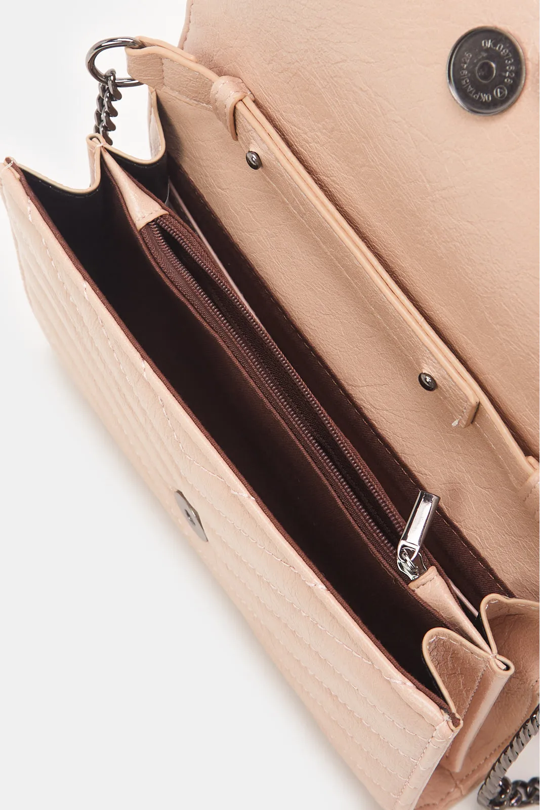 Women Pink Textured Handbag sold by Redtag product image thumbnail 4