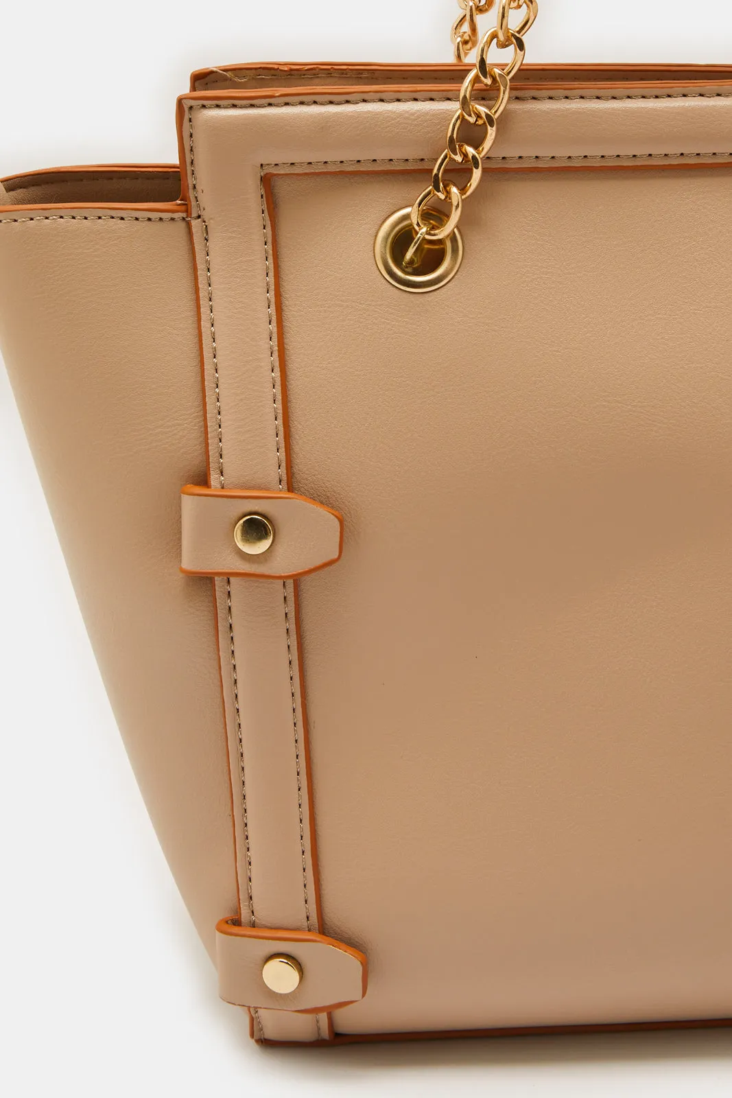 Women Beige Embellished Day Bag sold by Redtag product image thumbnail 3