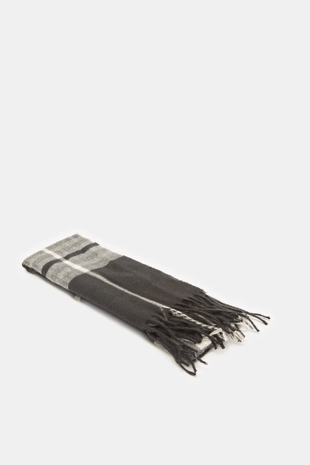 Men Multicolour Knitted Scarf sold by Redtag product image thumbnail 2