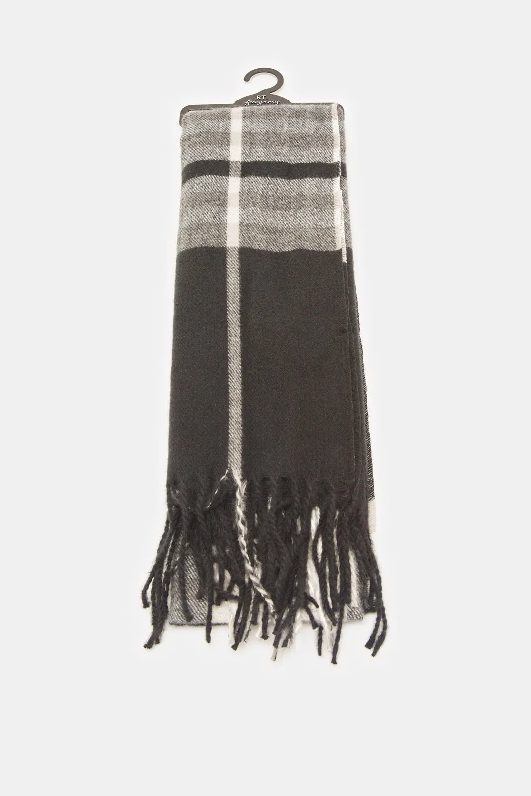 Men Multicolour Knitted Scarf sold by Redtag