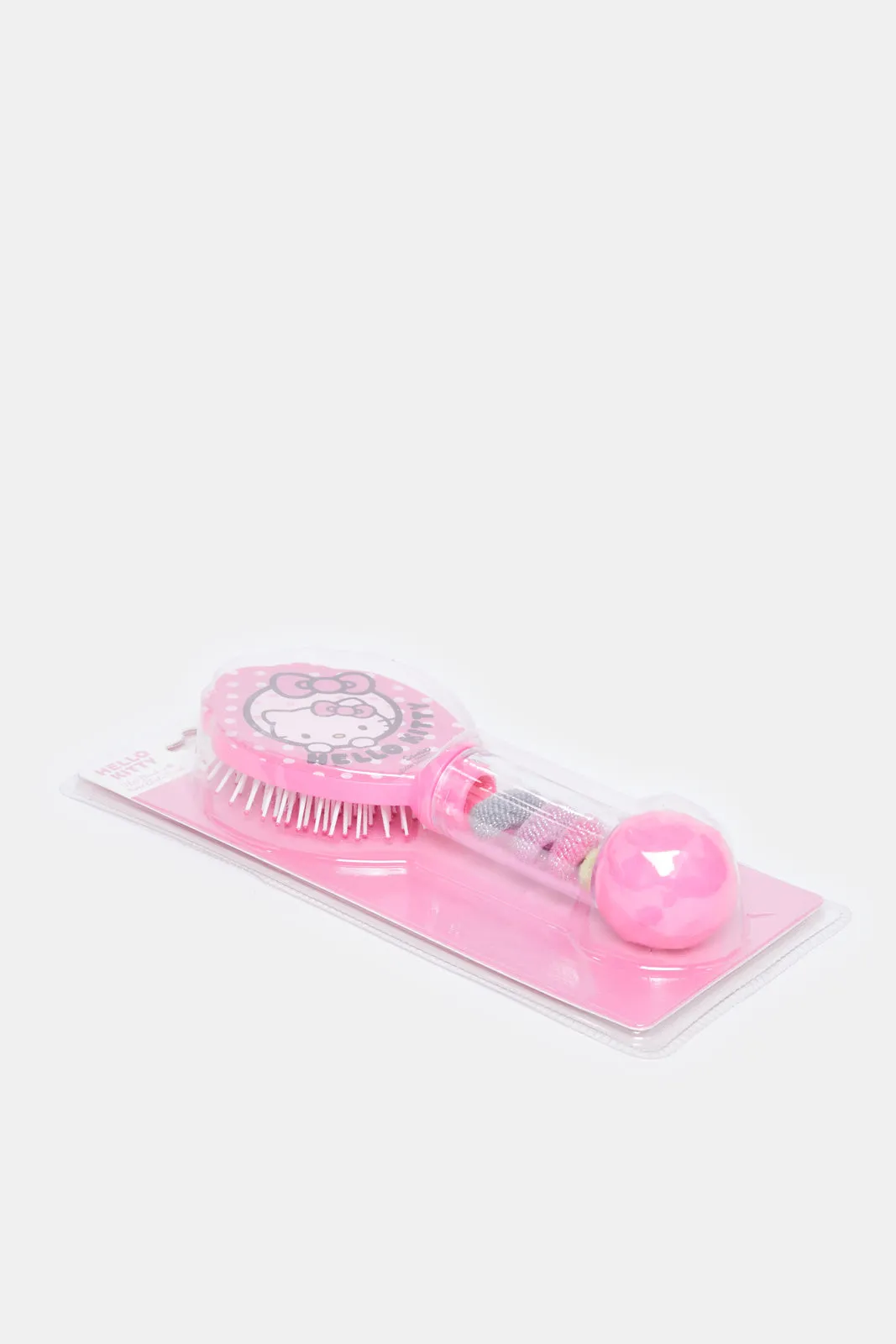 Pink Hello Kitty Hair Brush With Elastic sold by Redtag product image thumbnail 2