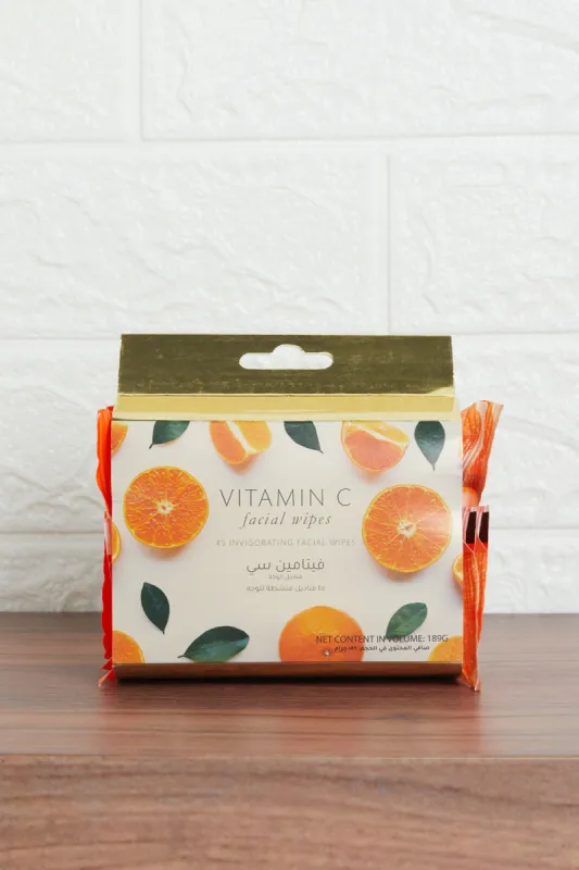 Orange Vitamin-C Facial Wipes Set (Pack Of 3) sold by Redtag