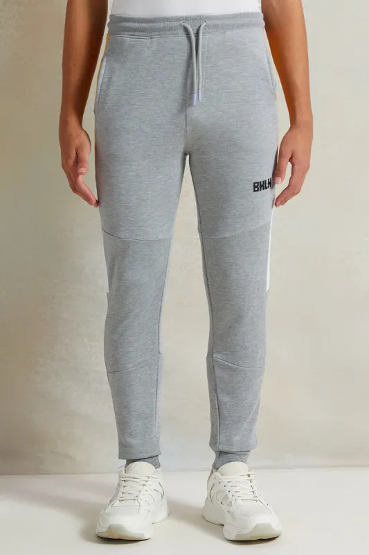 Senior Boys Grey Active Pants sold by Redtag