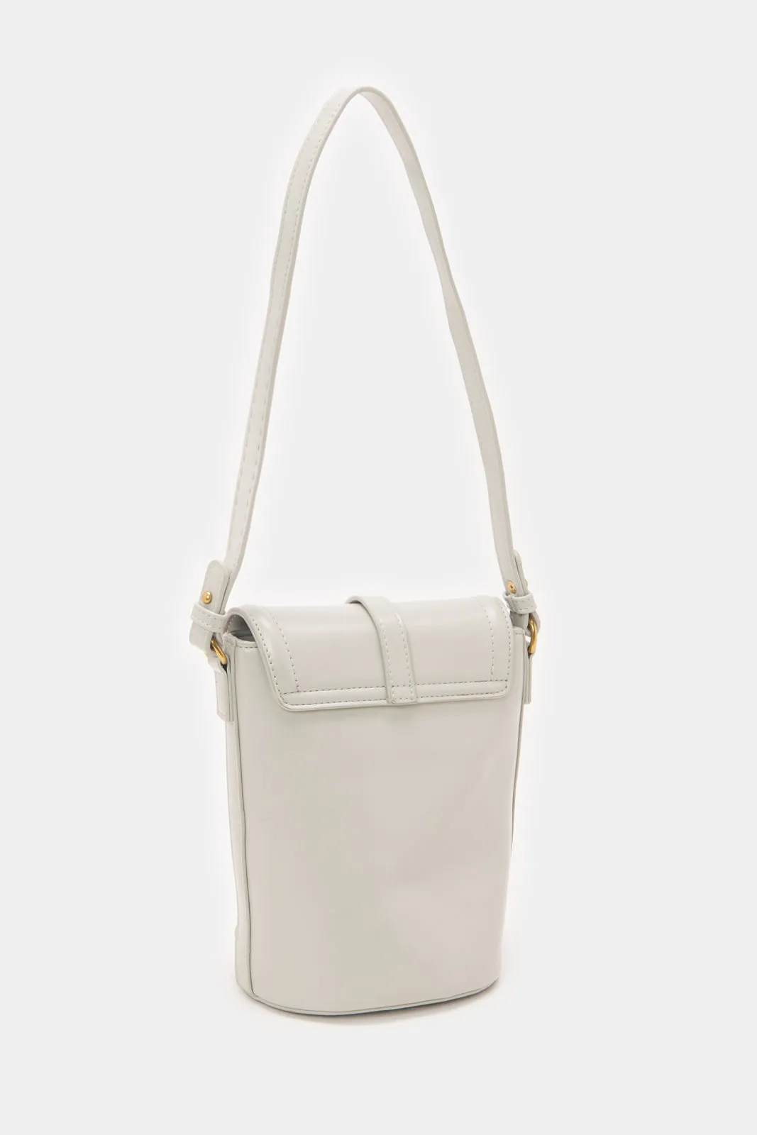 Grey Women Detachable Handle Handbag sold by Redtag product image thumbnail 2