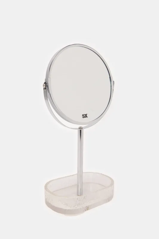 Silver Double Side Mirror sold by Redtag