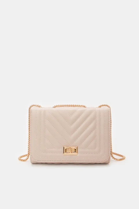 Women Pink Embellished Handbag sold by Redtag
