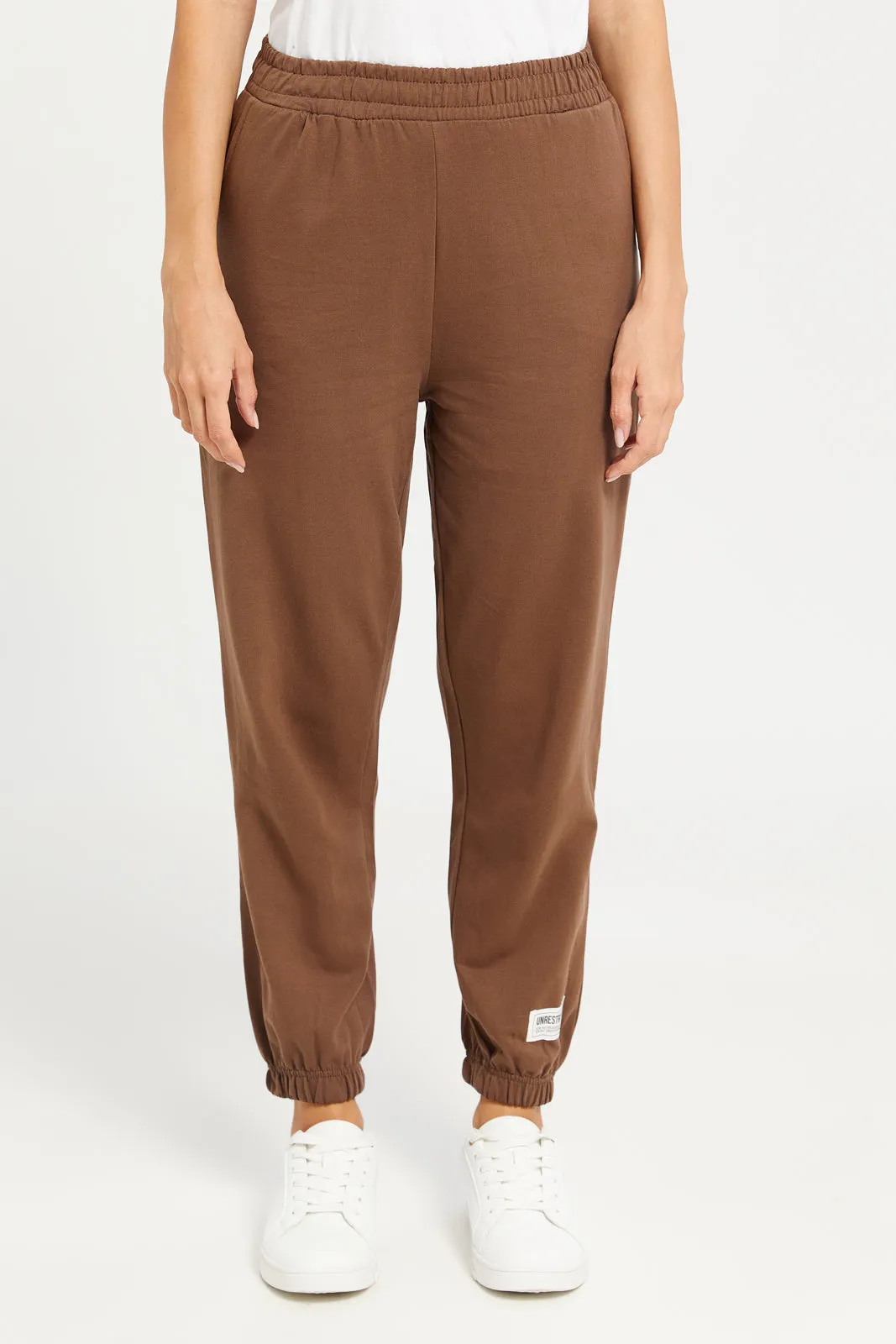 Women Brown Active Pants sold by Redtag