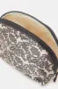 Women Brown Animal print Cosmetic Pouch (4 Piece) sold by Redtag