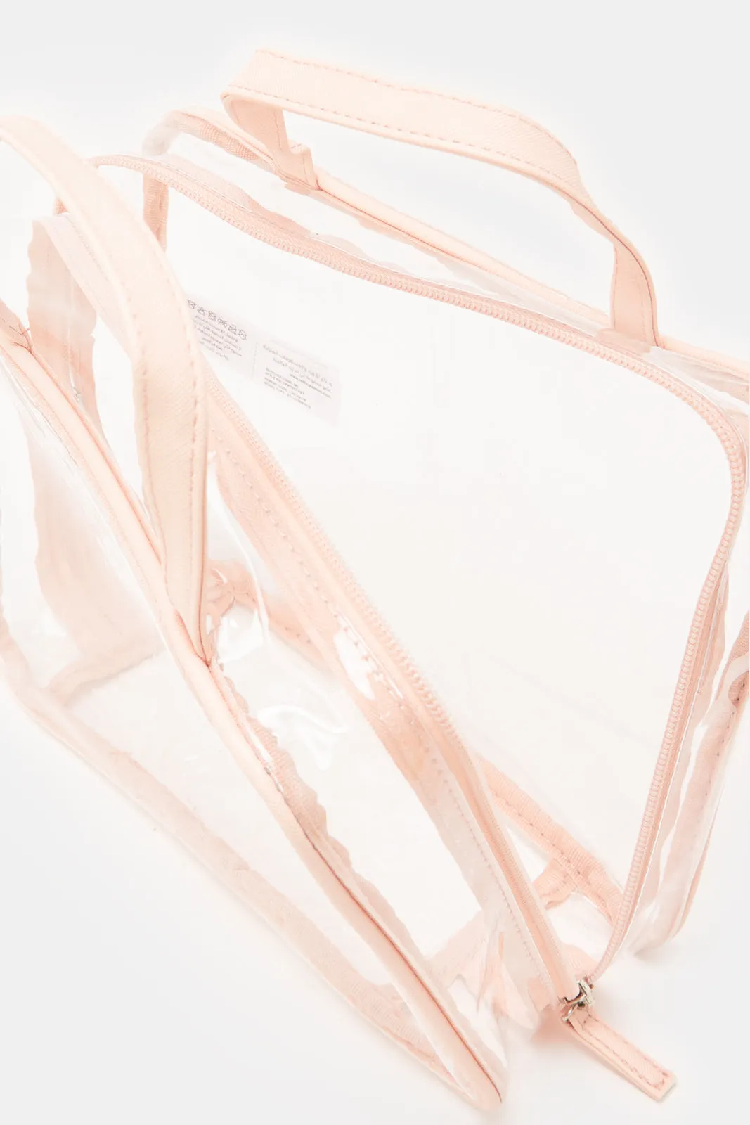 Women Pink Floral Print Cosmetic Pouch Set (4 Piece) sold by Redtag product image thumbnail 3