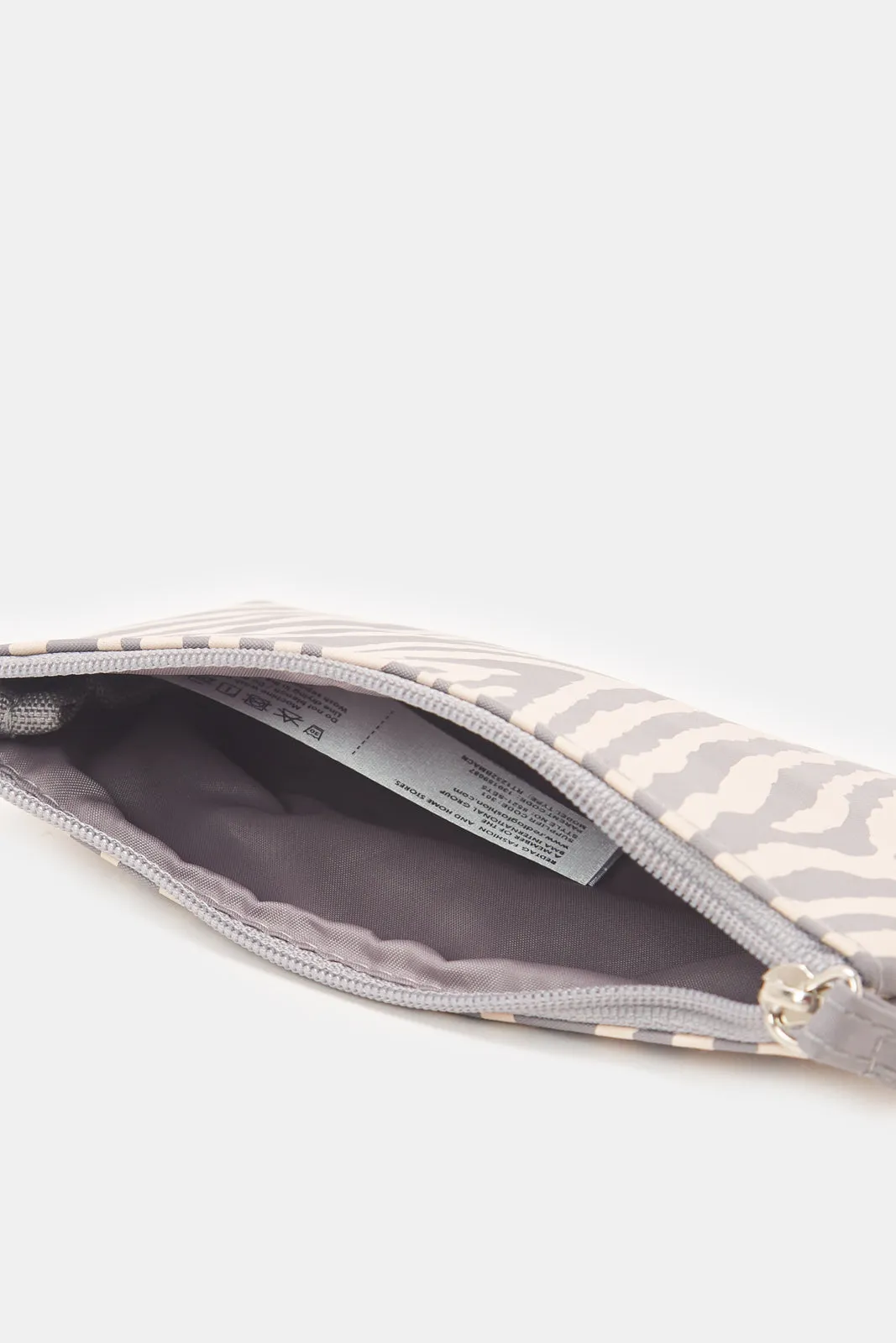 Women Brown Zebra Cosmetic Pouch Set (Pack of 5) sold by Redtag product image thumbnail 3