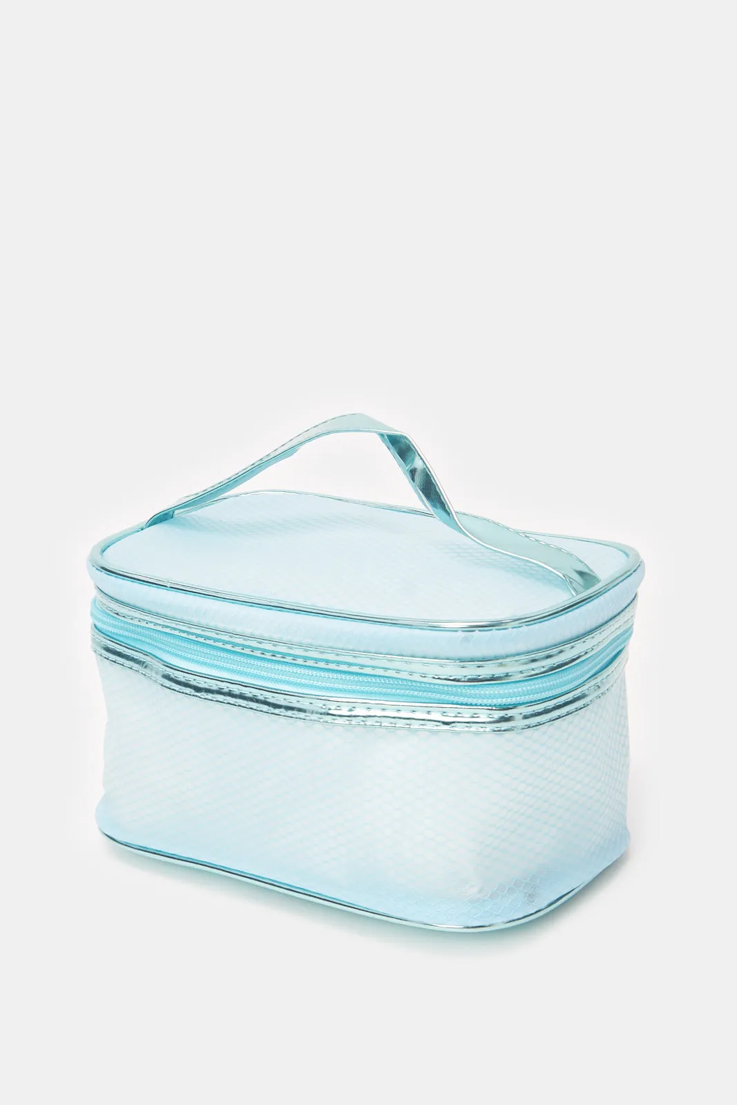 Women Blue Pouch With a Handle sold by Redtag product image thumbnail 2