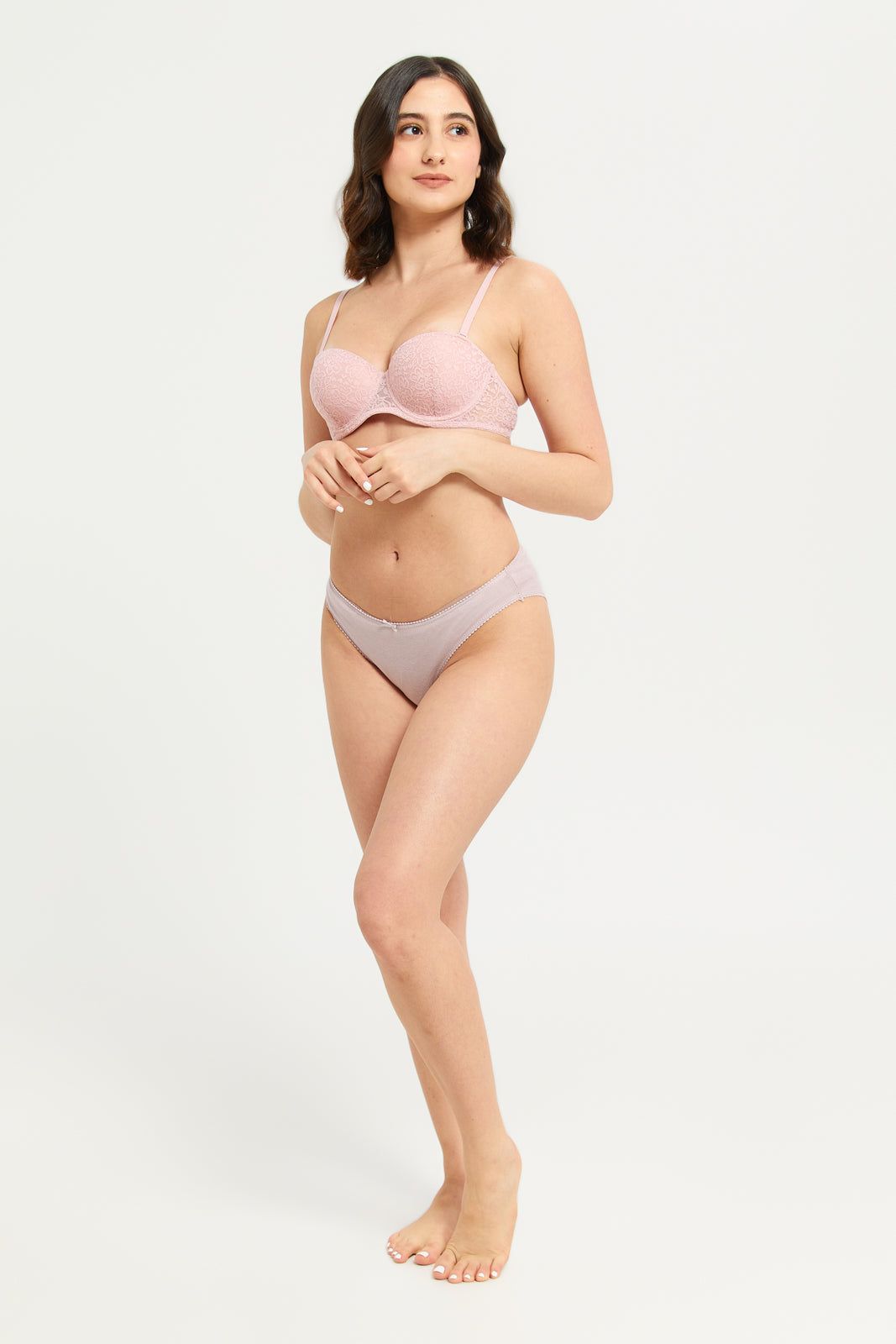 Women Assorted Lace Balconette Bras (Pack of 3) sold by Redtag product image thumbnail 4