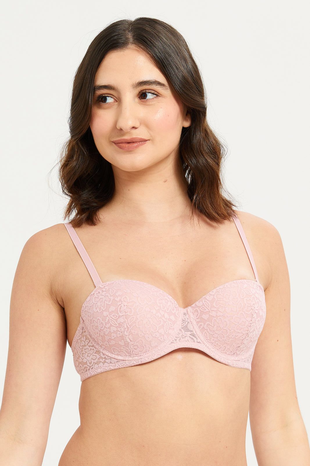 Women Assorted Lace Balconette Bras (Pack of 3) sold by Redtag