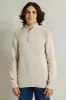Senior Boys Cream High-Neck Sweater sold by Redtag