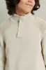 Senior Boys Cream High-Neck Sweater sold by Redtag