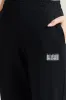 Women Black Printed Active Pants sold by Redtag