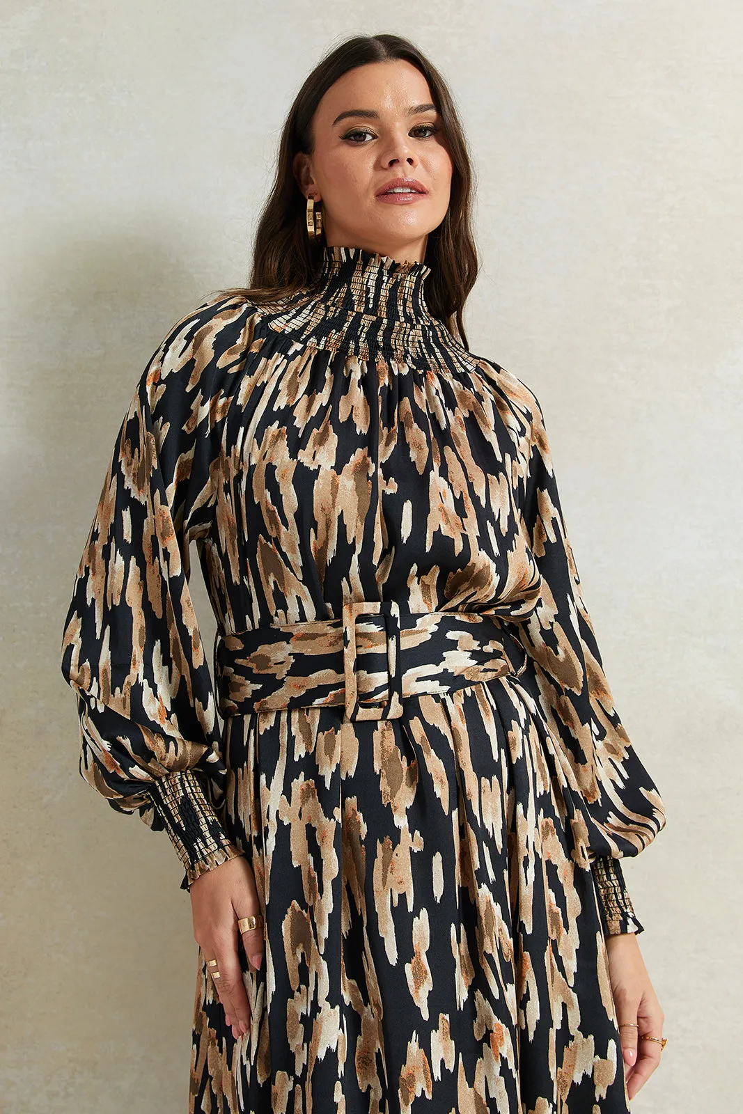 Women Black Printed Dress sold by Redtag product image thumbnail 2